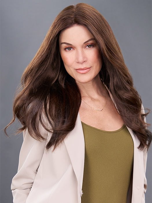 easiPart Medium 18 | Remy Human Hair Topper (Mono Top)