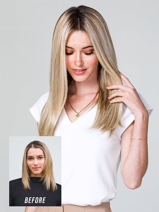 easiPart T HD 18 | Synthetic Hair Topper (Mono Top) - Image 5