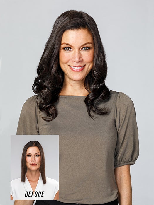 easiPart T HD 18 | Synthetic Hair Topper (Mono Top) - Image 2