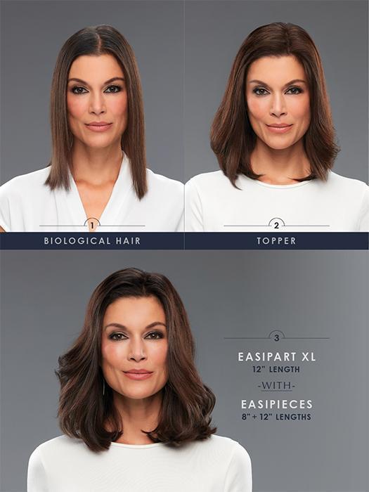 easiPieces 8 L x 9 W | Remy Human Hair Piece (1 Piece) - Image 3