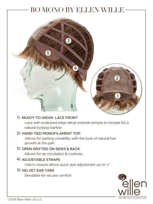 Bo Mono | Synthetic Lace Front Wig (Mono Top) - Image 16