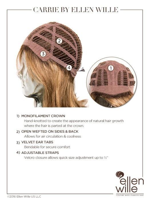 Carrie | Synthetic Wig (Mono Crown) - Image 16