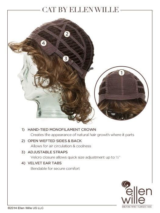 Cat | Synthetic Lace Front Wig (Mono Crown) - Image 18