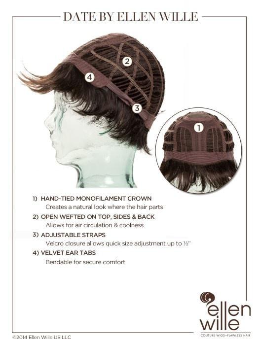 Date | Synthetic Wig (Mono Crown) - Image 16