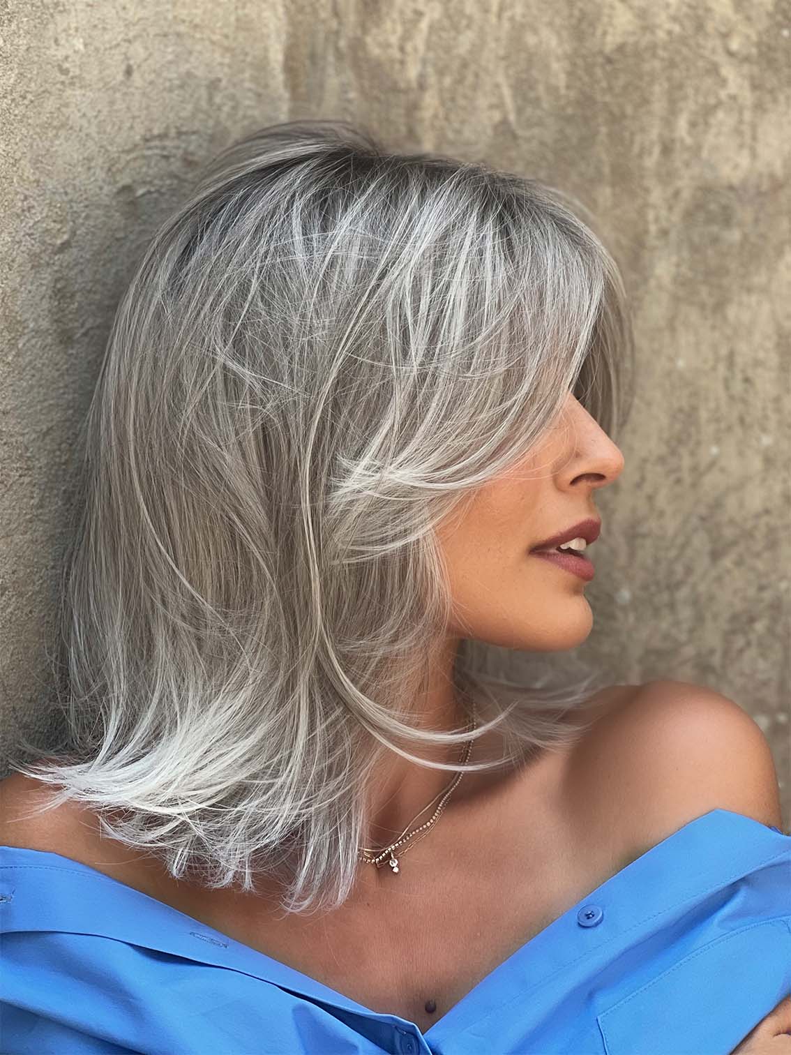 Melody Large | Synthetic Lace Front Wig (Mono Top) - Image 4