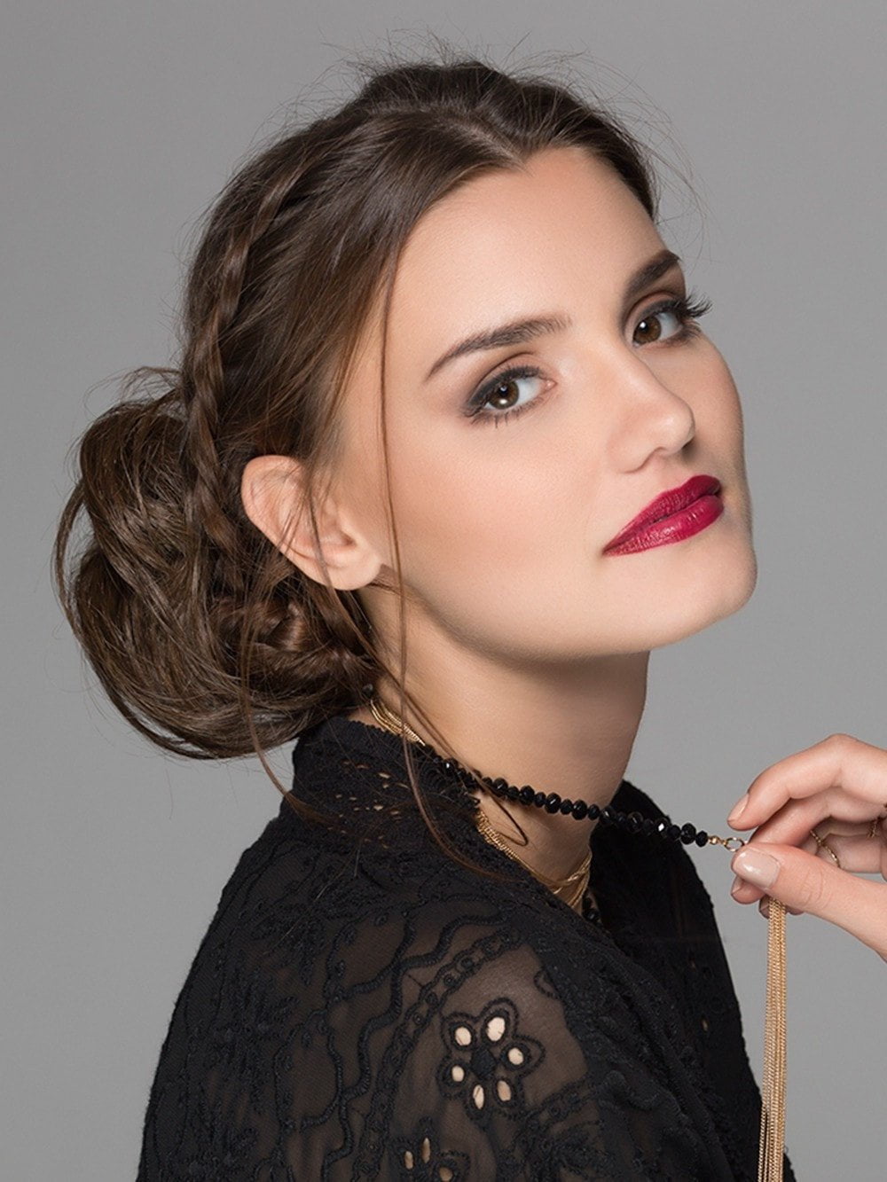 Soda | Synthetic Hair Bun (Claw Clip) - Image 2