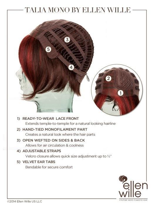 Talia Mono | Synthetic Lace Front Wig (Mono Part) - Image 13