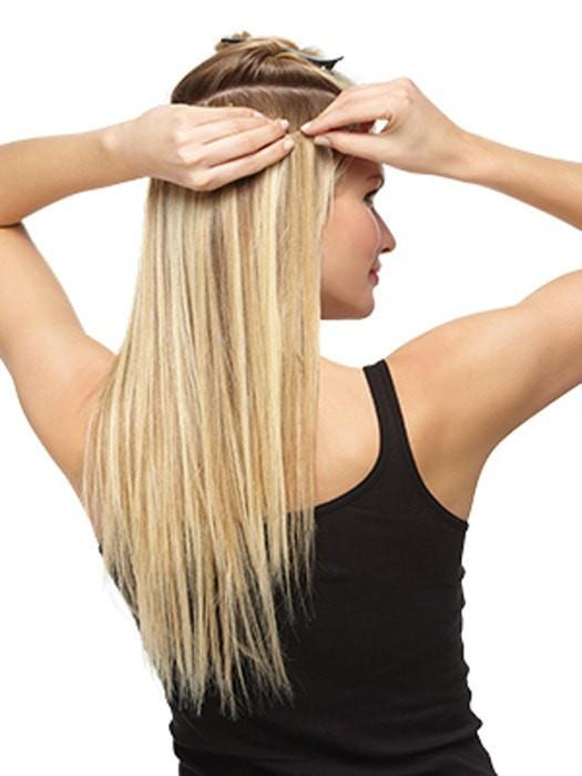 18 Remy Human Hair Extensions Kit (10 Piece) | Clip In - Image 2