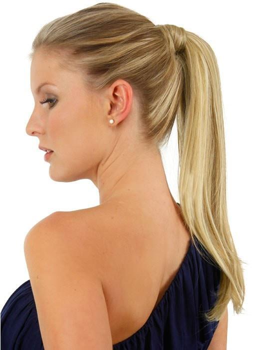 18 Simply Straight Pony | Synthetic Ponytail (Wrap-Around) - Image 7