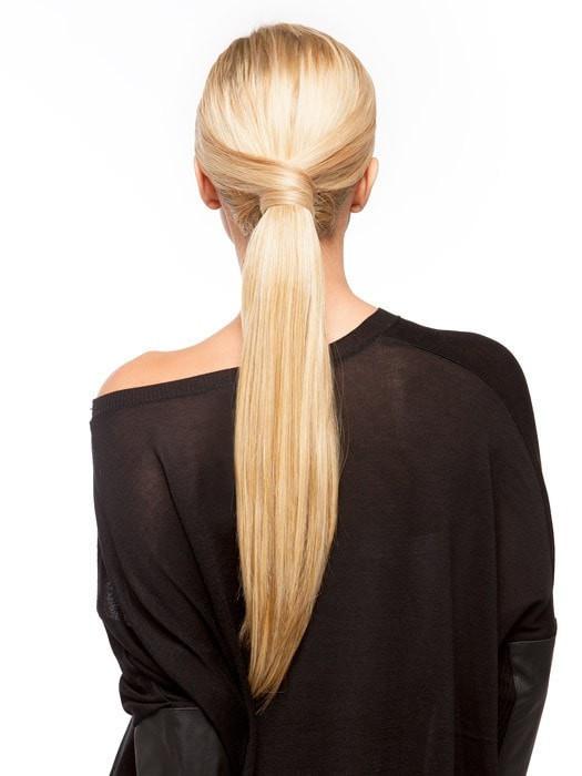 18 Simply Straight Pony | Synthetic Ponytail (Wrap-Around) - Image 9