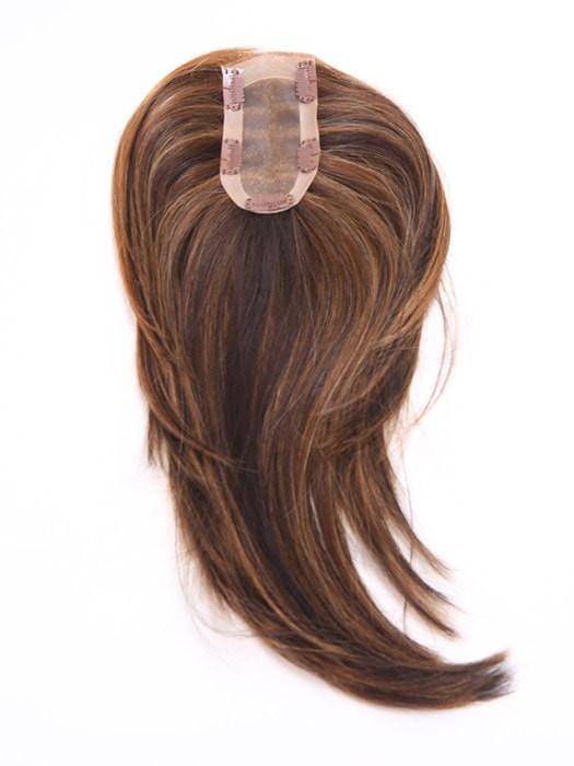 Top of Head | HF Synthetic Hair Topper (Mono Base) - Image 10