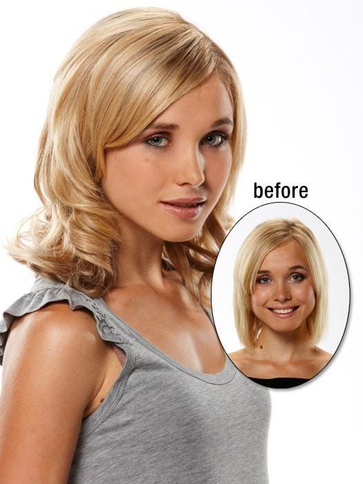 10 easiVolume (1 Piece) | Human Hair Volumizer | Clip In - Image 7