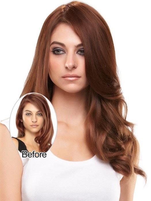 easiPart HD 12 | Synthetic Hair Topper (Mono Part) - Image 5