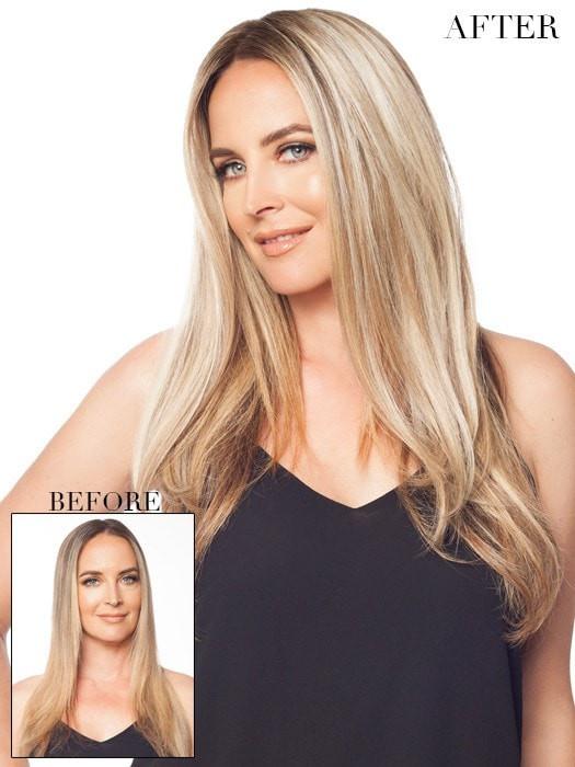 easiPart HD 18 | HF Synthetic Hair Topper (Mono Top) - Image 6
