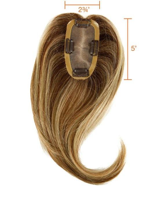 easiPart HH 12 | Remy Human Hair Topper (Mono Top) - Image 5