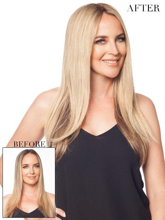 easiPart HH 18 | Remy Human Hair Topper (Mono Top) - Image 8