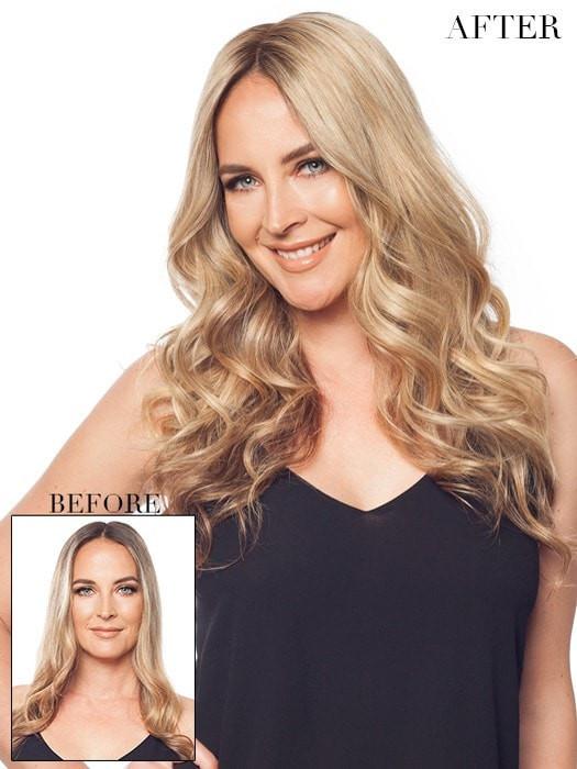 easiPart HH XL 18 | Remy Human Hair Topper (Mono Top) - Image 5