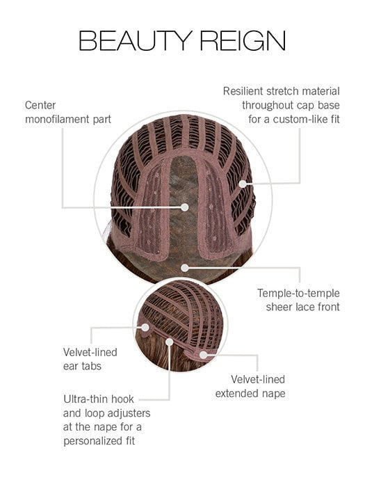 Beauty Reign | Synthetic Lace Front Wig (Mono Part) - Image 11