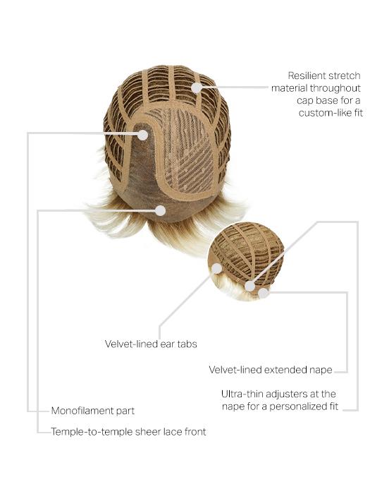 Stylish Flair | Synthetic Lace Front Wig (Mono Part) - Image 7