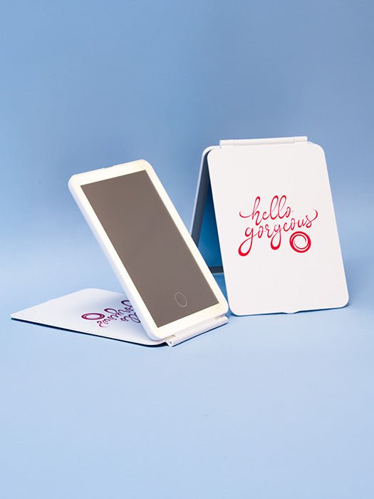 Light-Up Mirror | Rechargeable & Travel-Friendly - Image 2
