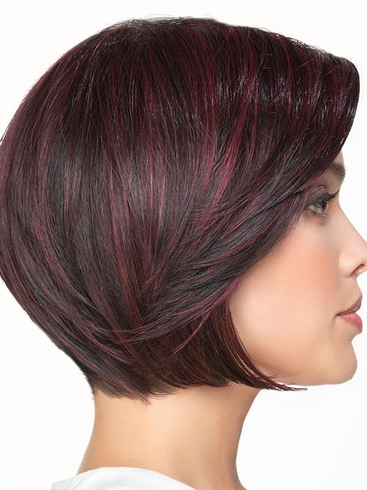 Angled Bob | HF Synthetic Lace Front Wig (Basic Cap) - Image 5