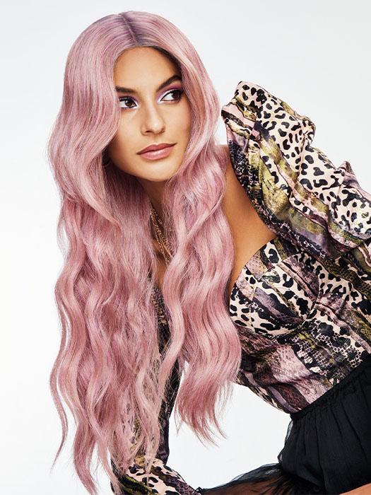 Lavender Frose | HF Synthetic Lace Front Wig (Mono Part) - Image 3
