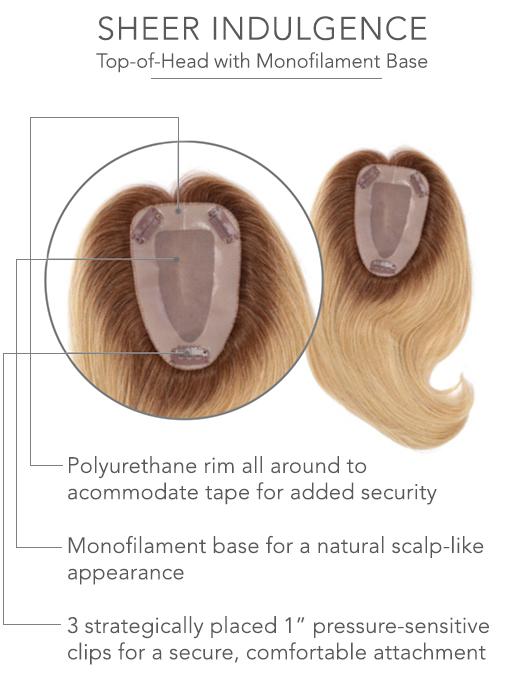 Charmed Life 12 | Human Hair Topper (Mono Top) - Image 9